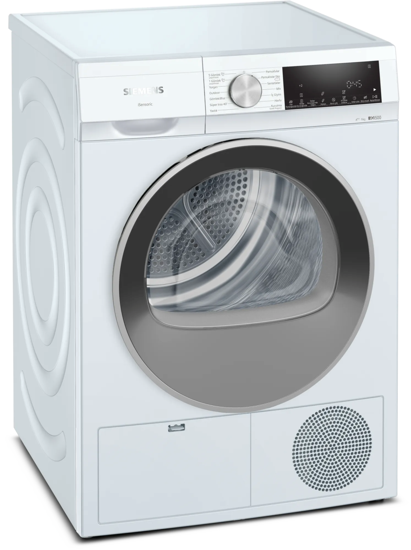 WQ41G2C0TR iQ500 Isı Pompalı Kurutma Makinesi 9 kg