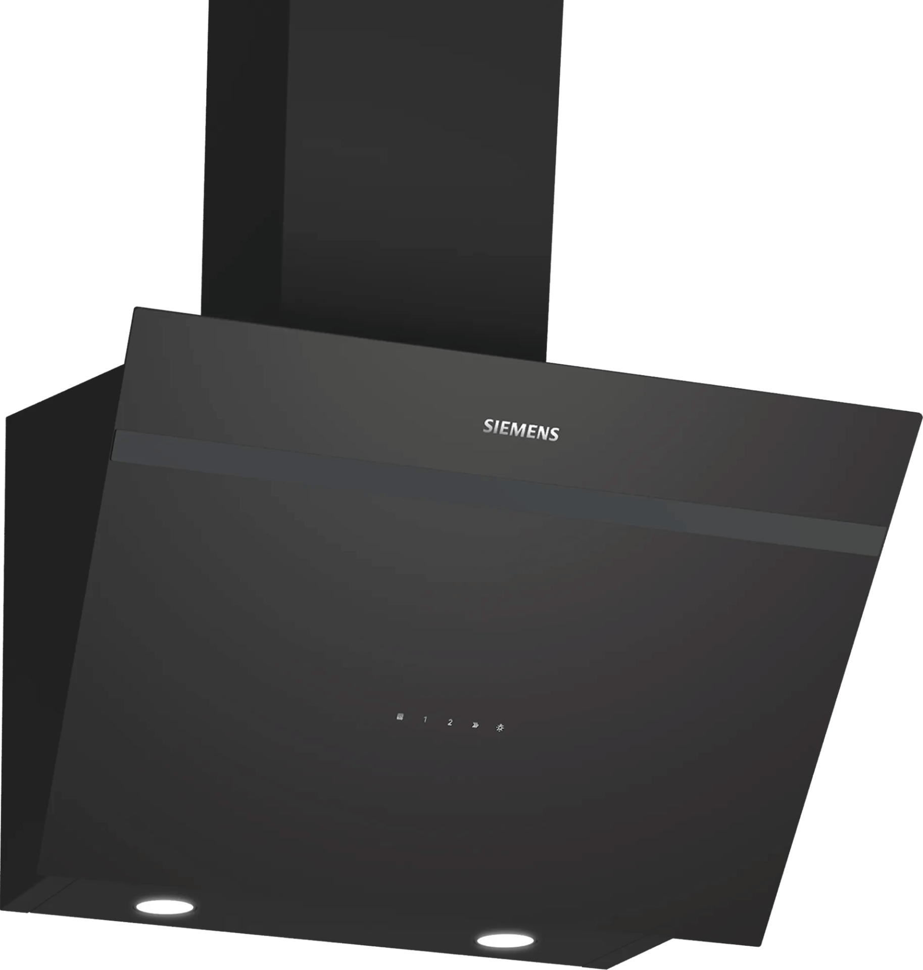LC66KPJ60T iQ300 Duvar Tipi Davlumbaz 60 cm Siyah Cam