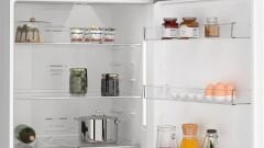 KG55NCIE0N iQ300 Alttan Donduruculu Buzdolabı 186 x 70 cm Kolay temizlenebilir Inox