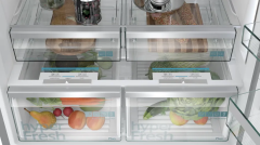 KG86PFIC0N iQ700 Alttan Donduruculu Buzdolabı 186 x 86 cm Kolay temizlenebilir Inox
