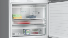 KG86PFIC0N iQ700 Alttan Donduruculu Buzdolabı 186 x 86 cm Kolay temizlenebilir Inox