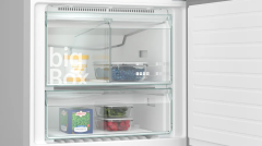 KG76NCIE0N iQ500 Alttan Donduruculu Buzdolabı 186 x 75 cm Kolay temizlenebilir Inox