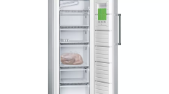 GS33VVIE0N iQ300 Solo Derin Dondurucu 176 x 60 cm Kolay temizlenebilir Inox
