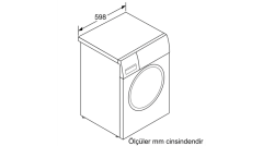 WM14UP91TR iQ500 Çamaşır Makinesi 9 kg 1400 dev./dak.