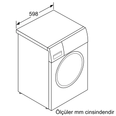 WG52A2F0TR iQ500 Çamaşır Makinesi 10 kg 1200 dev./dak.
