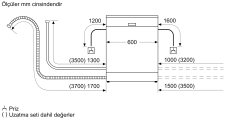 SN216W00DT iQ100 Solo Bulaşık Makinesi 60 cm Beyaz