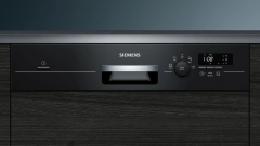 SN515B01DT iQ100 Yarı Ankastre Bulaşık Makinesi 60 cm Siyah