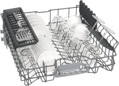 SN515B01DT iQ100 Yarı Ankastre Bulaşık Makinesi 60 cm Siyah