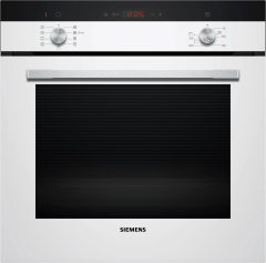 HI133FEW3T iQ300 Buhar Destekli Ankastre Fırın 60 x 60 cm Beyaz