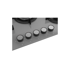 UAO 7551W4 GCO RSR1 5 Gözlü 74 cm Gazlı Ankastre Cam Ocak