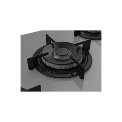 UAO 7551W4 GCO RSR1 5 Gözlü 74 cm Gazlı Ankastre Cam Ocak