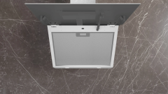 LC66KPJ20T iQ300 Duvar Tipi Davlumbaz 60 cm Beyaz Cam Yüzey