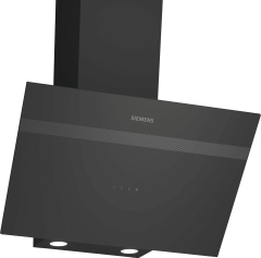 LC64KPJ60T iQ100 Duvar Tipi Davlumbaz 60 cm Siyah Cam