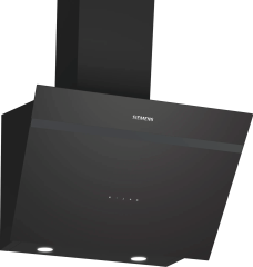 LC66KPJ60T iQ300 Duvar Tipi Davlumbaz 60 cm Siyah Cam